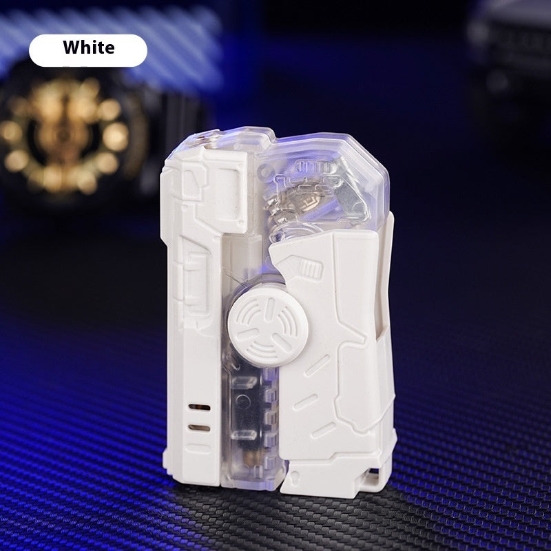 Zevuno Transparent Fingertip Gyro Luminous Lighter