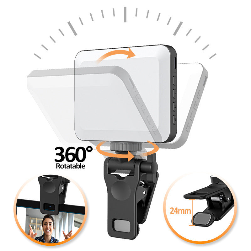 Zevuno Self-timer Lamp LED Rechargeable Light For Mobile