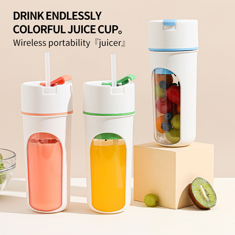 Zevuno Kitchen Electric Juicer USB Charging Wireless Juices Blender Fruit Orange Mixer Squeezer Machine Ice Crush Cup Food Processor