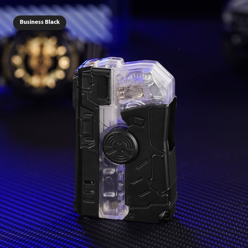 Zevuno Transparent Fingertip Gyro Luminous Lighter