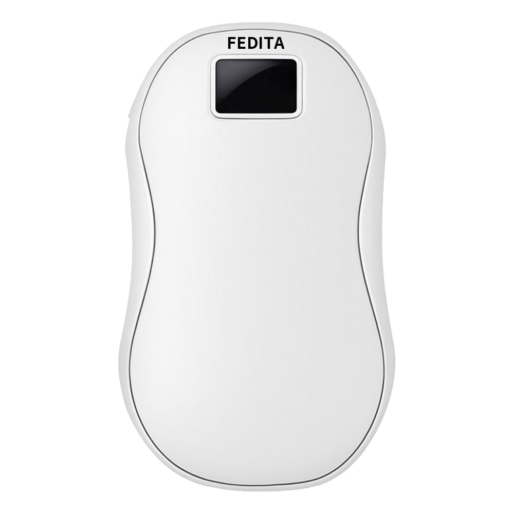 Zevuno Large Capacity Double-sided Heating Digital Display USB Charging Portable Hand Warmer