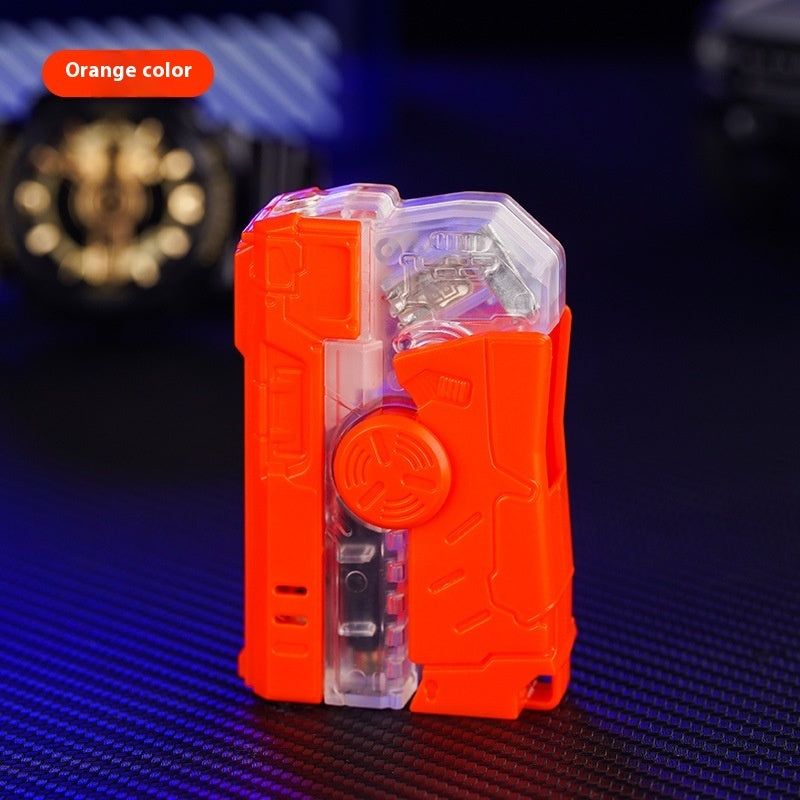 Zevuno Transparent Fingertip Gyro Luminous Lighter