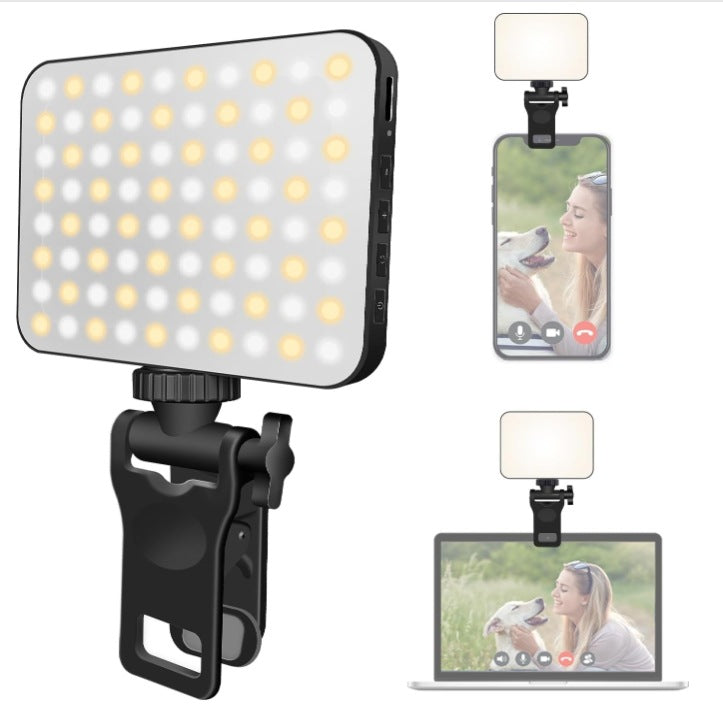 Zevuno Self-timer Lamp LED Rechargeable Light For Mobile