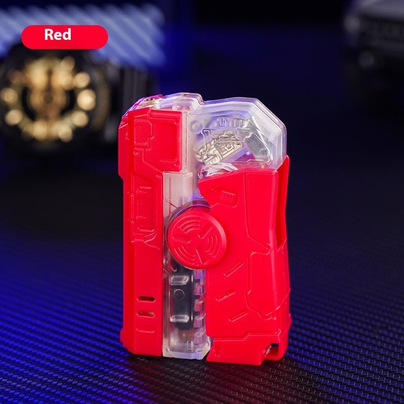 Zevuno Transparent Fingertip Gyro Luminous Lighter